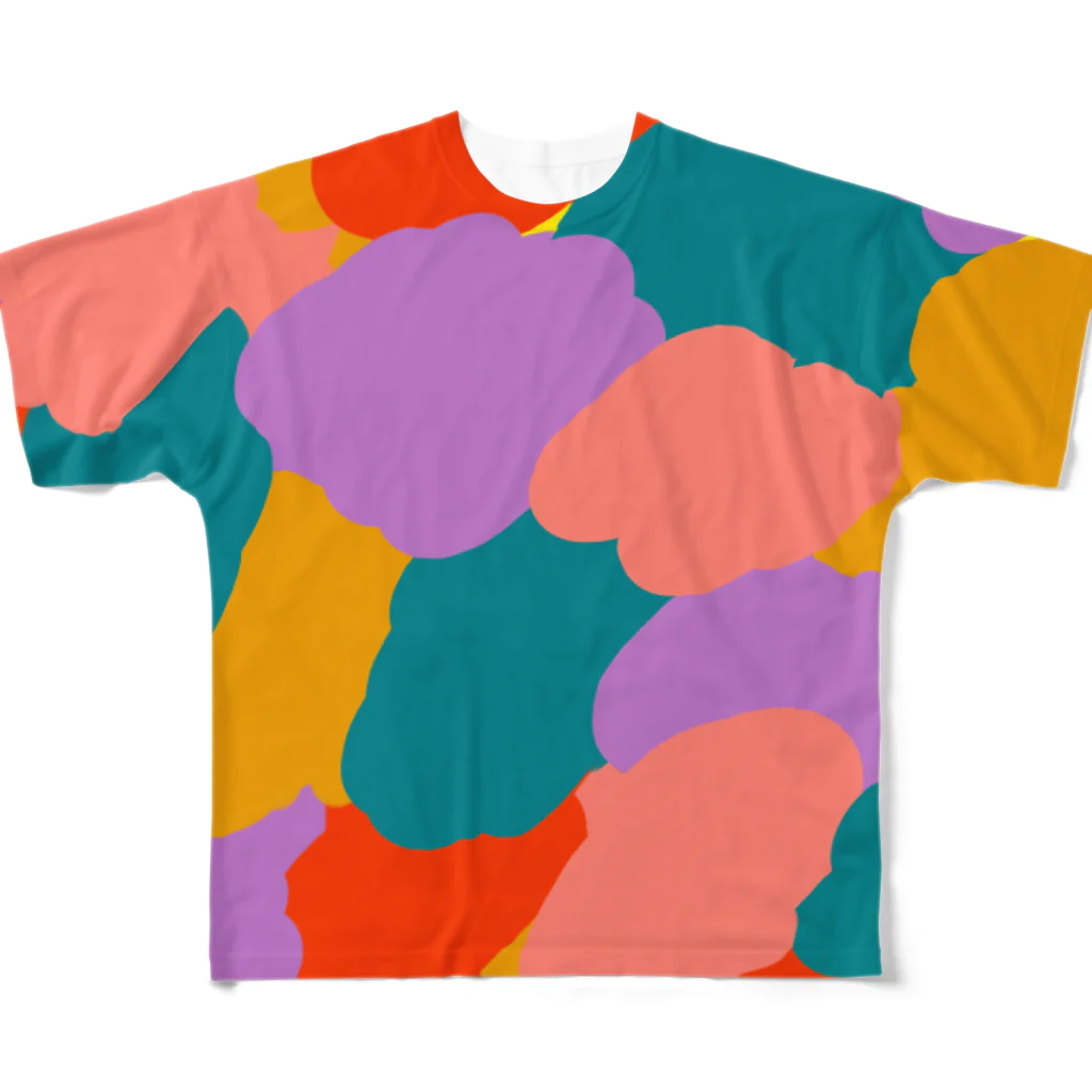 おにぎり堂の好奇心 All-Over Print T-Shirt