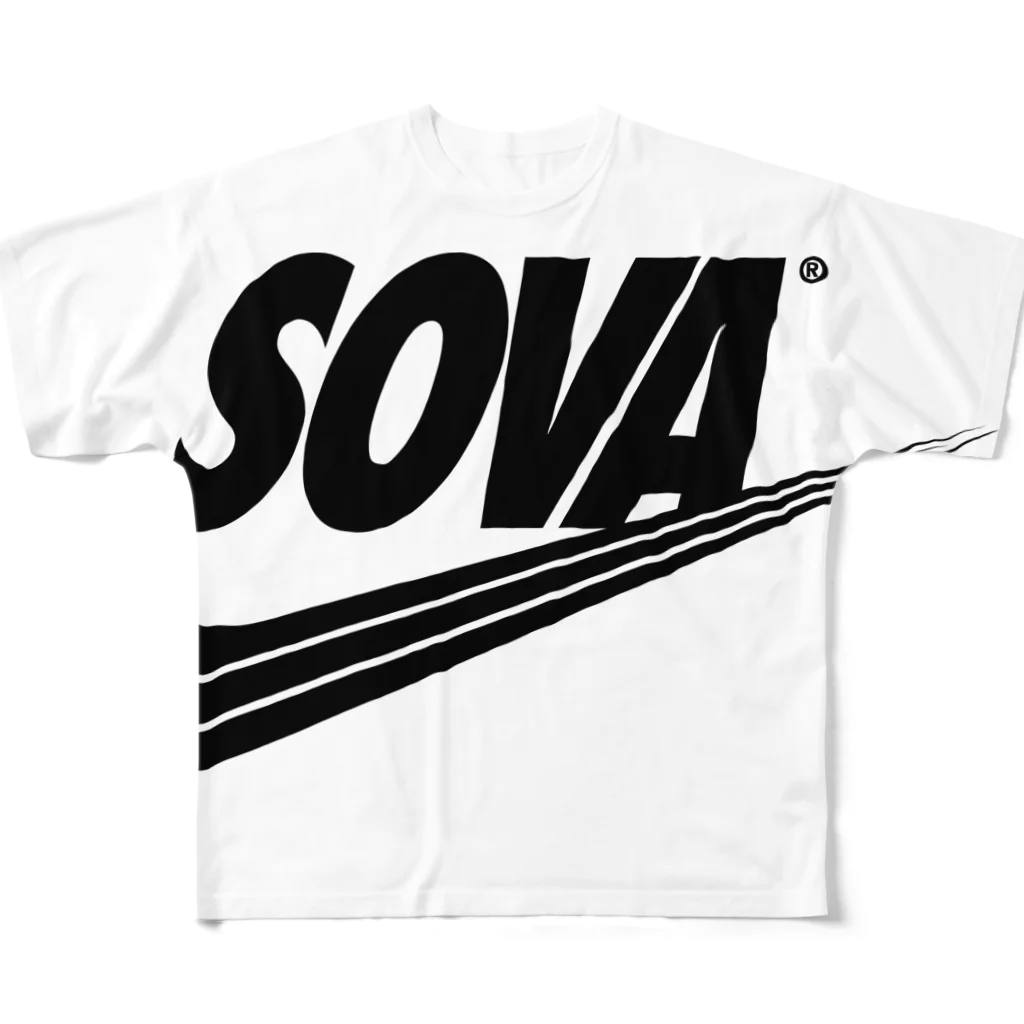 SOVAKRU のSOVAKRU フルグラフィックTシャツ