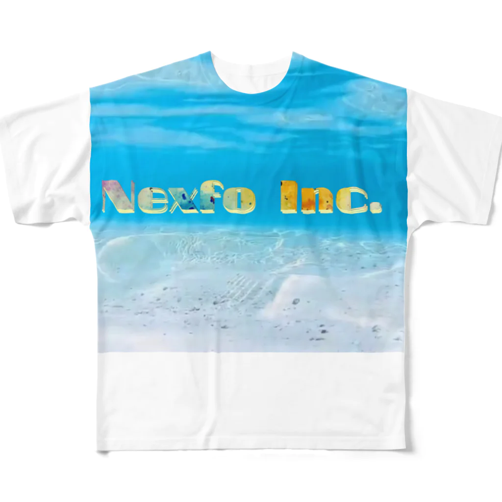 NexfoIncのNexfoナツロス フルグラフィックTシャツ