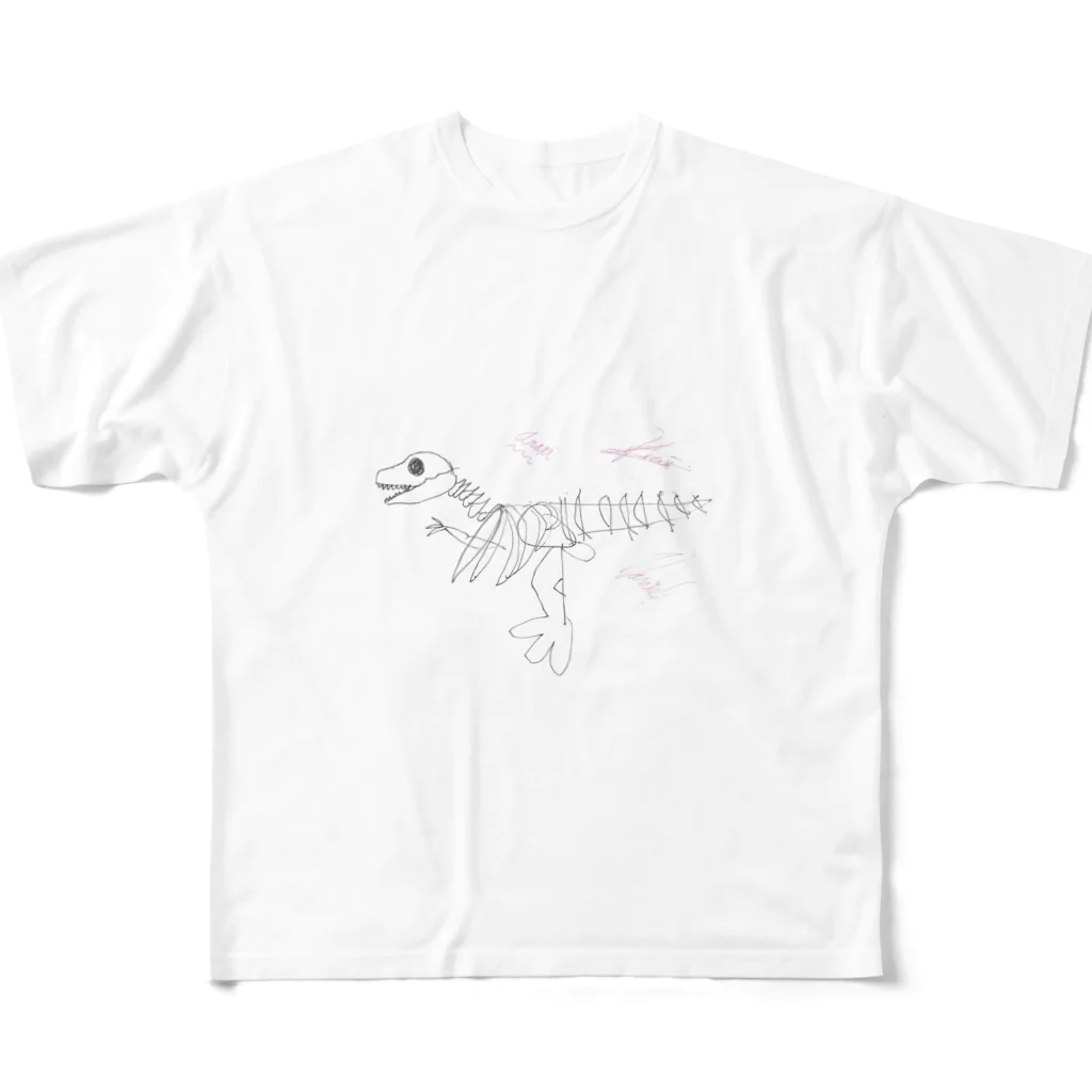 chandelier_tknrのかやはわ フルグラフィックTシャツ