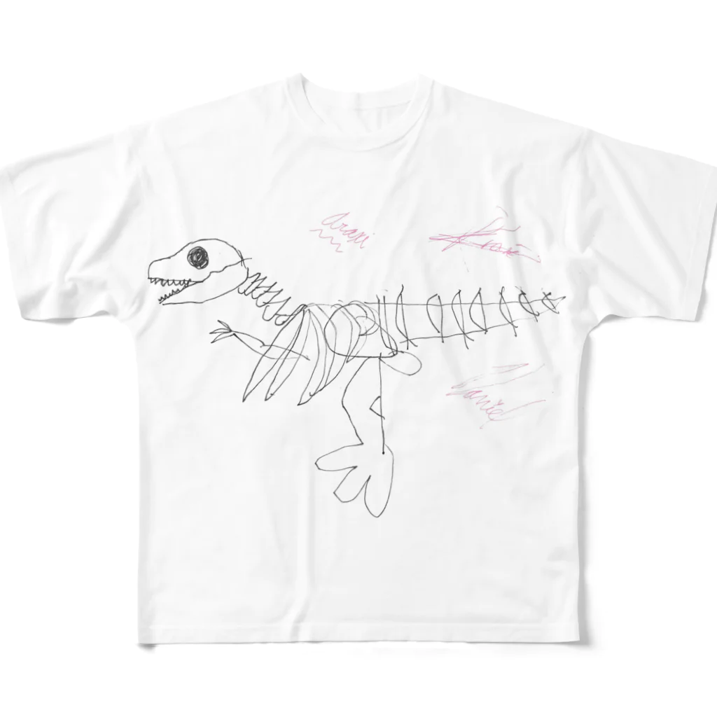 chandelier_tknrのガオーくん極 フルグラフィックTシャツ