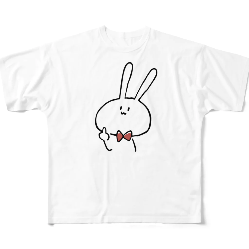 rrrのうさぎちゃん All-Over Print T-Shirt