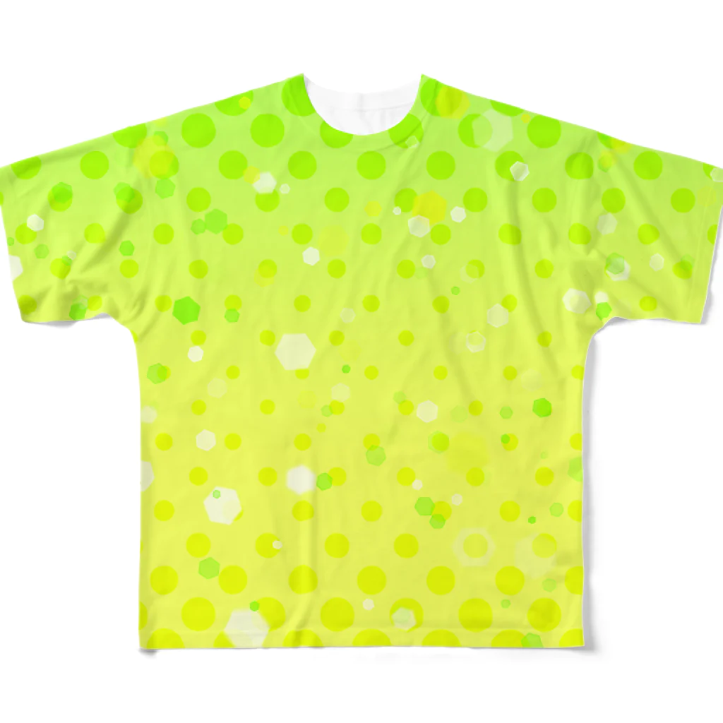 七色金魚鉢のレモンライムソーダ All-Over Print T-Shirt