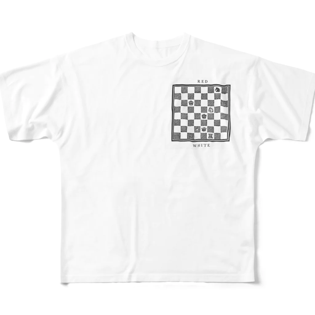 hi&coのチェス盤 All-Over Print T-Shirt