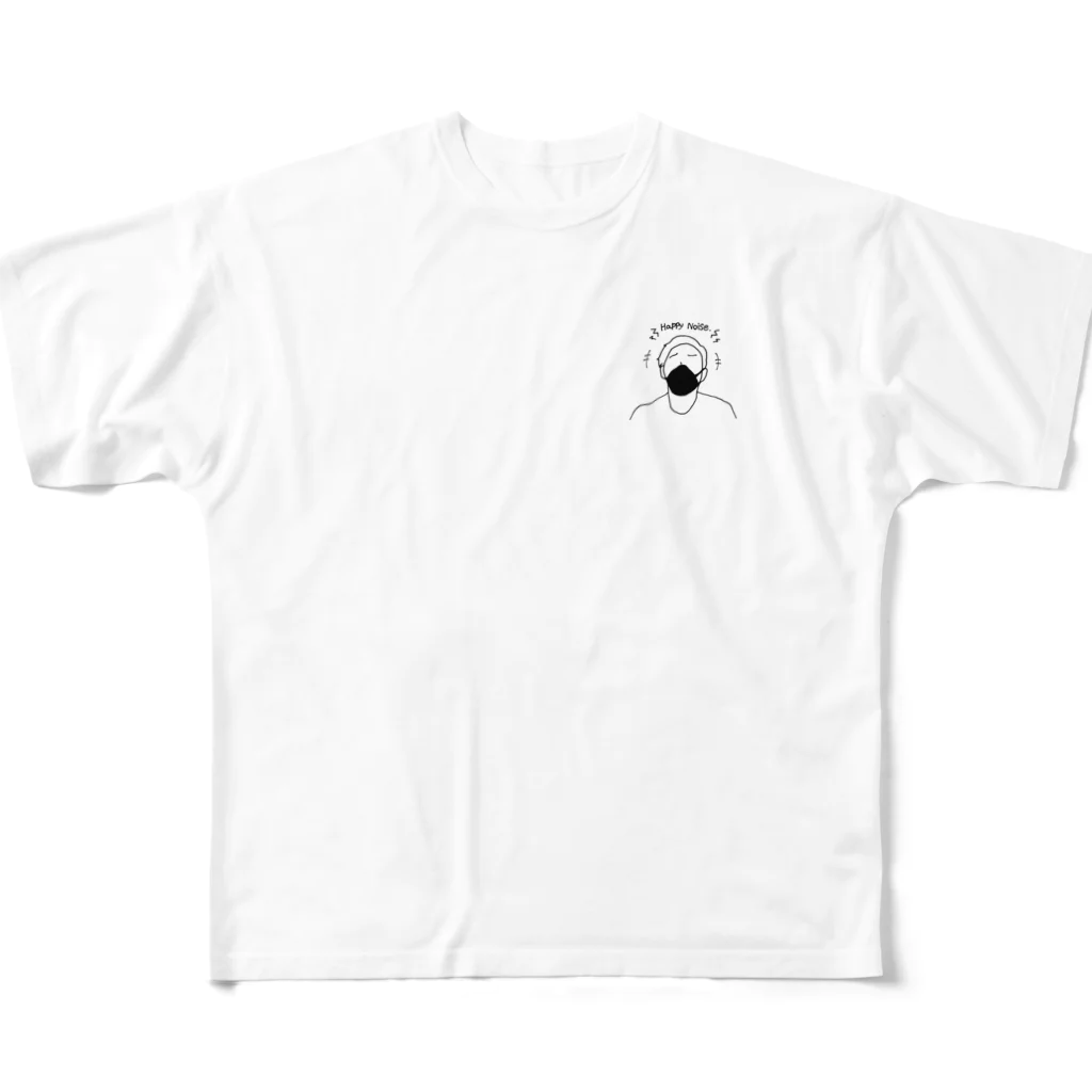 givのHappy Noise. フルグラフィックTシャツ