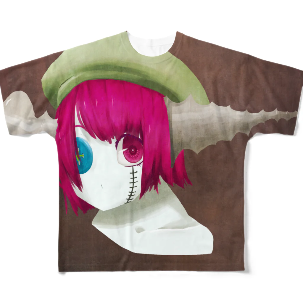 @くろみとのお店のゾンビちゃん All-Over Print T-Shirt