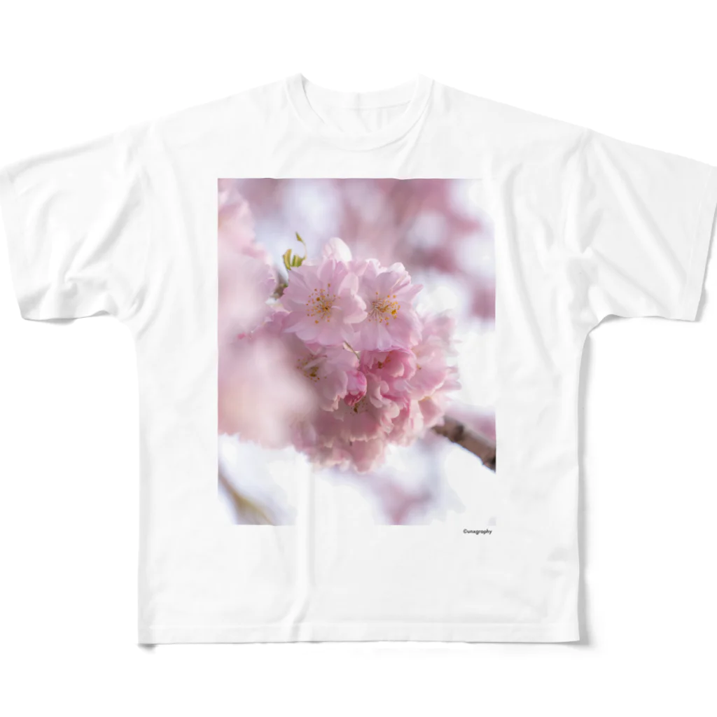 unxgraphyのSAKURA 1 フルグラフィックTシャツ