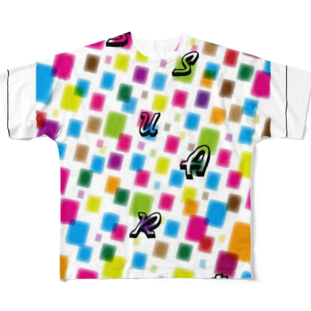 AyaのカラフルSA All-Over Print T-Shirt