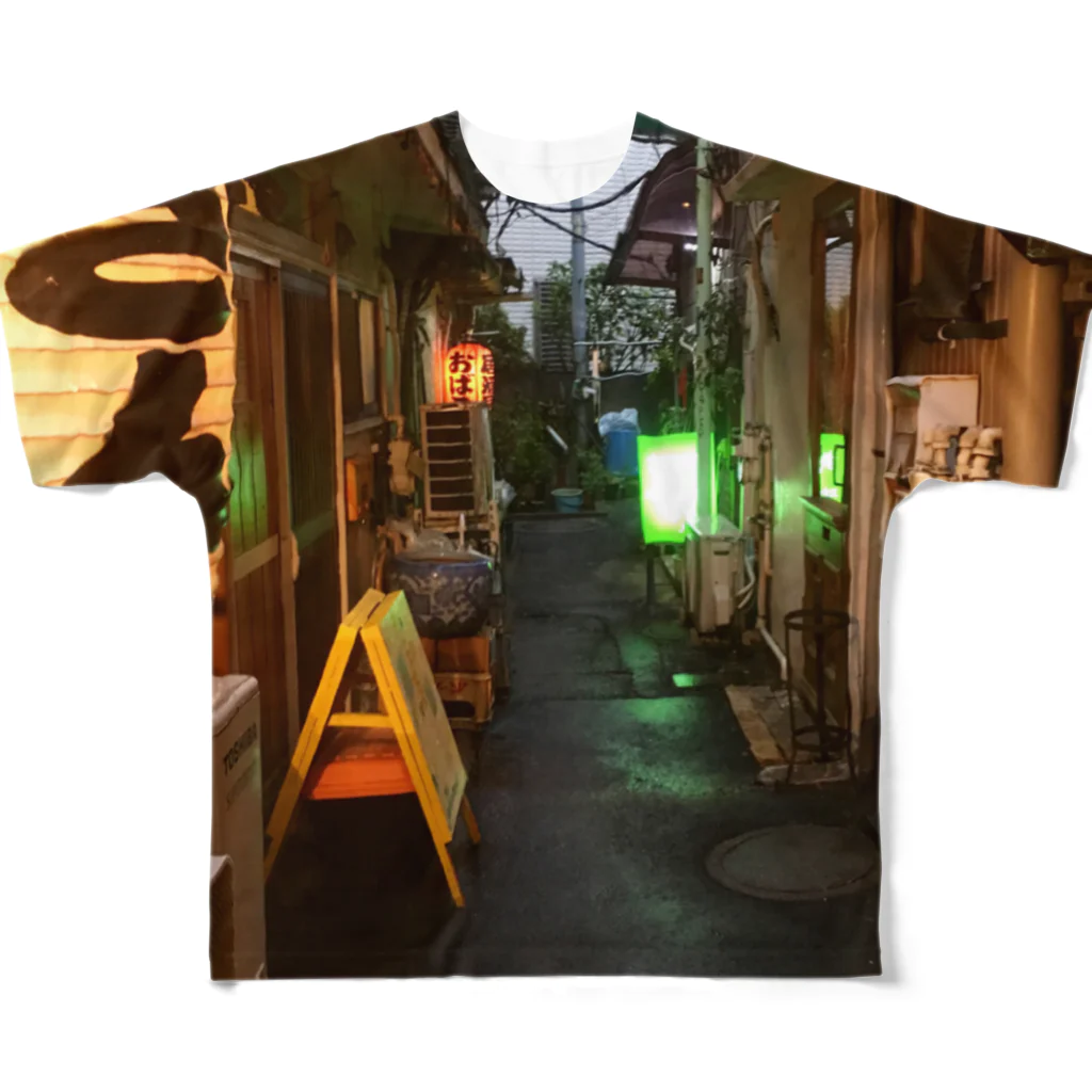 街の遊撃手の薔薇はない All-Over Print T-Shirt