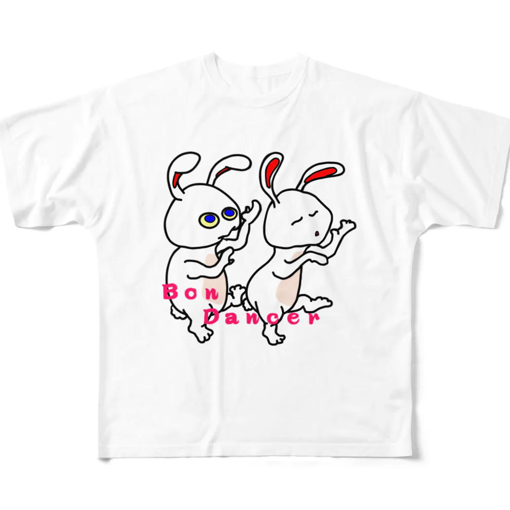 tororomuseumの盆踊りダンサー All-Over Print T-Shirt