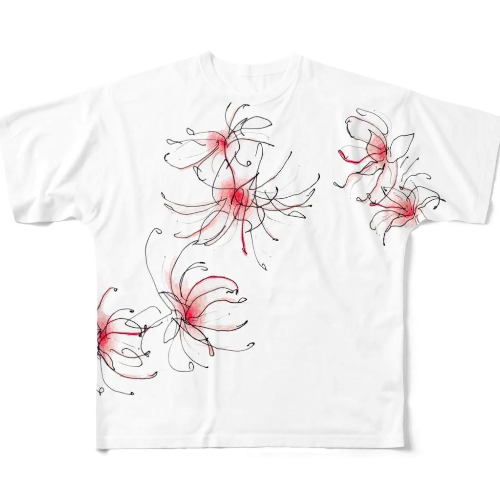 おのだ希・nozomi onodaのサガリバナ フルグラフィックTシャツ