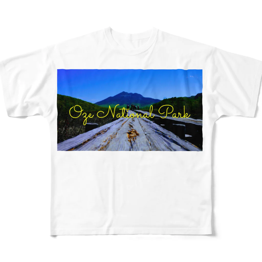 tamao244のoze national park フルグラフィックTシャツ