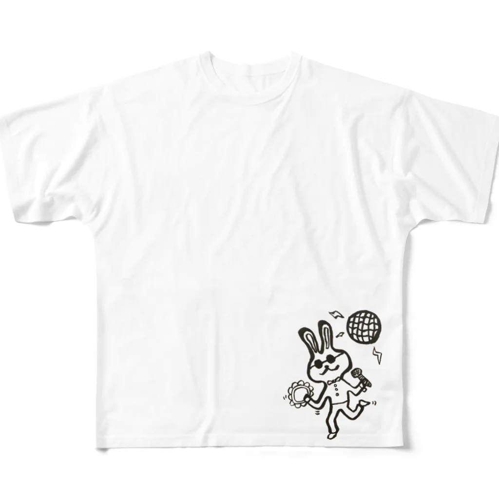 うるおいの22.オールナイト All-Over Print T-Shirt