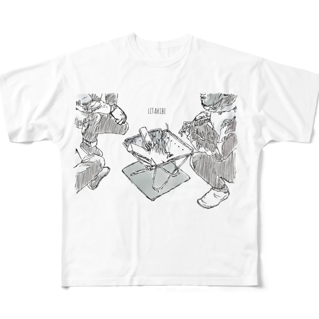 arriettyのリタキビ All-Over Print T-Shirt