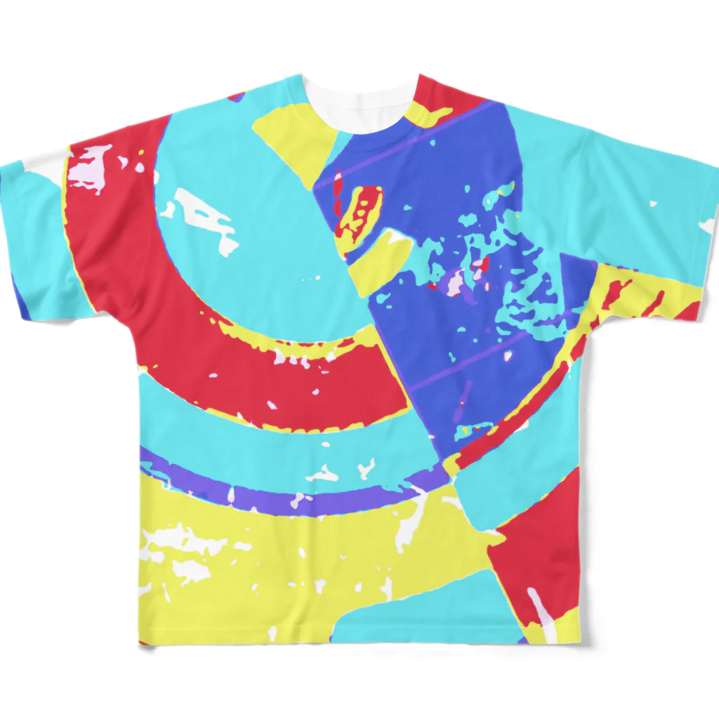 ㌱川のニューワールド All-Over Print T-Shirt