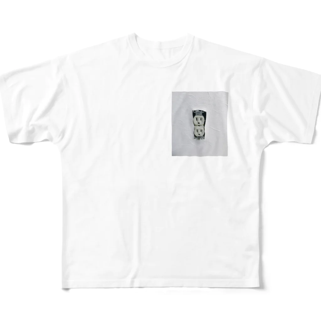 さはら製作所のコンセント君 All-Over Print T-Shirt