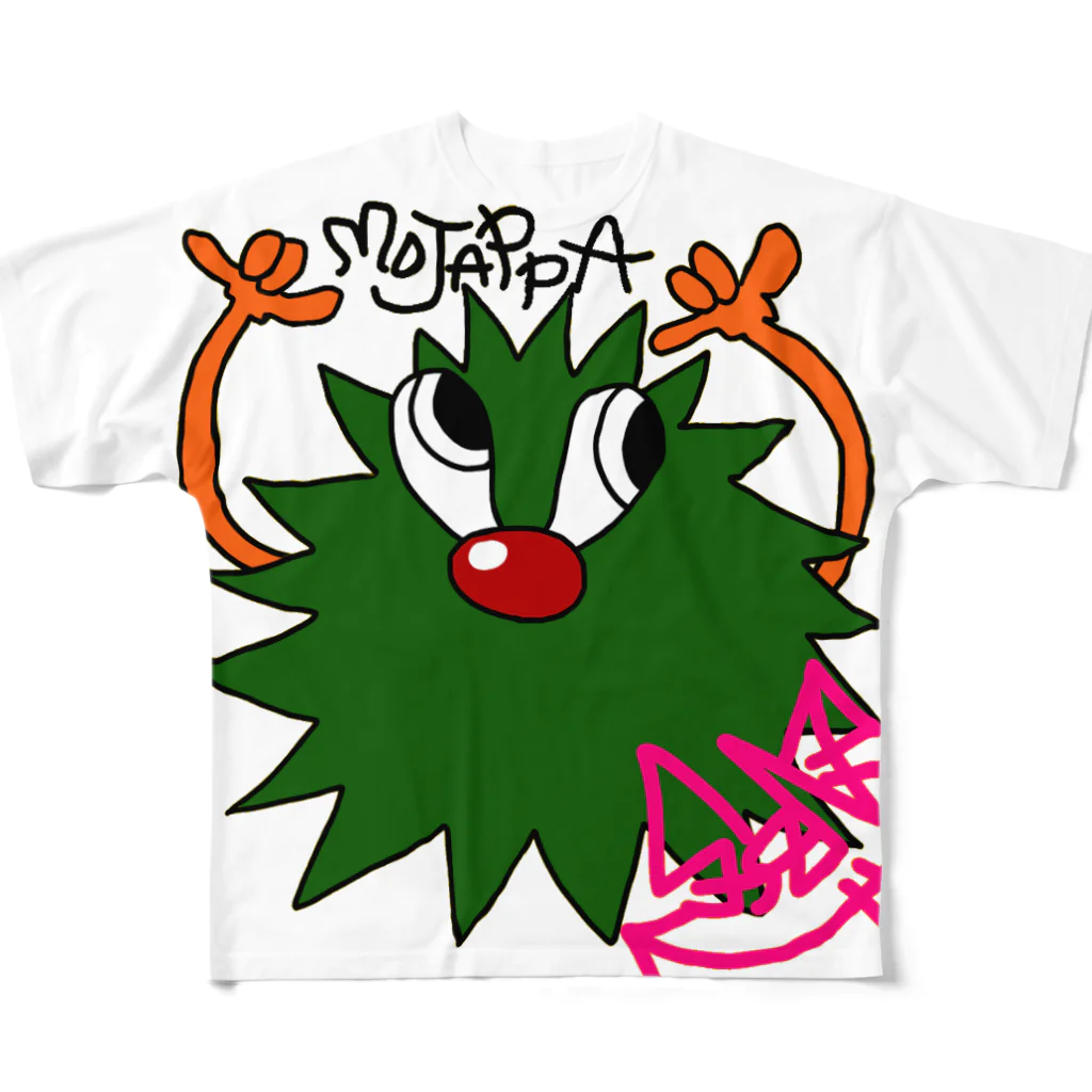 SANのモジャッパ All-Over Print T-Shirt