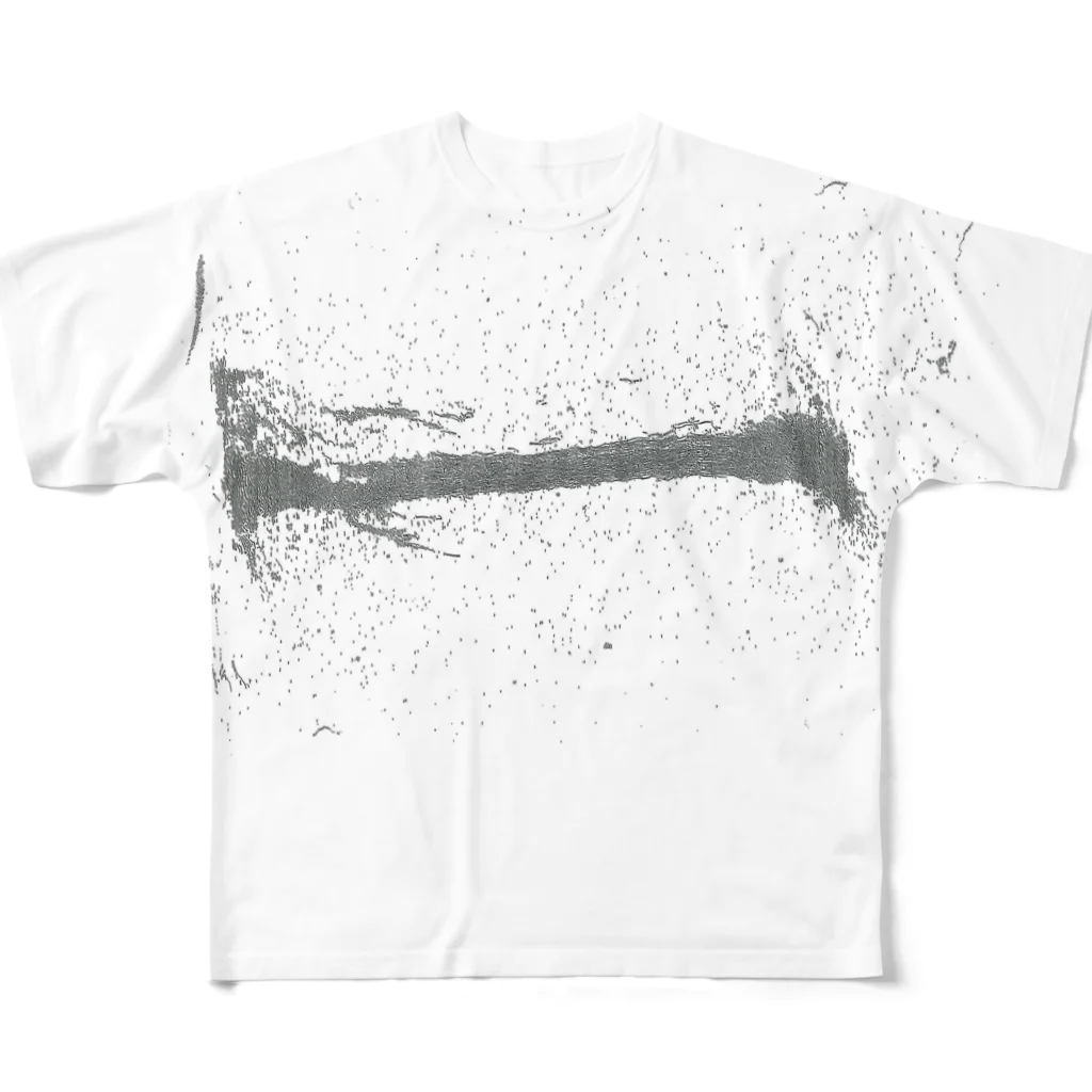 Yuichiro_h_formのmountain_横 All-Over Print T-Shirt