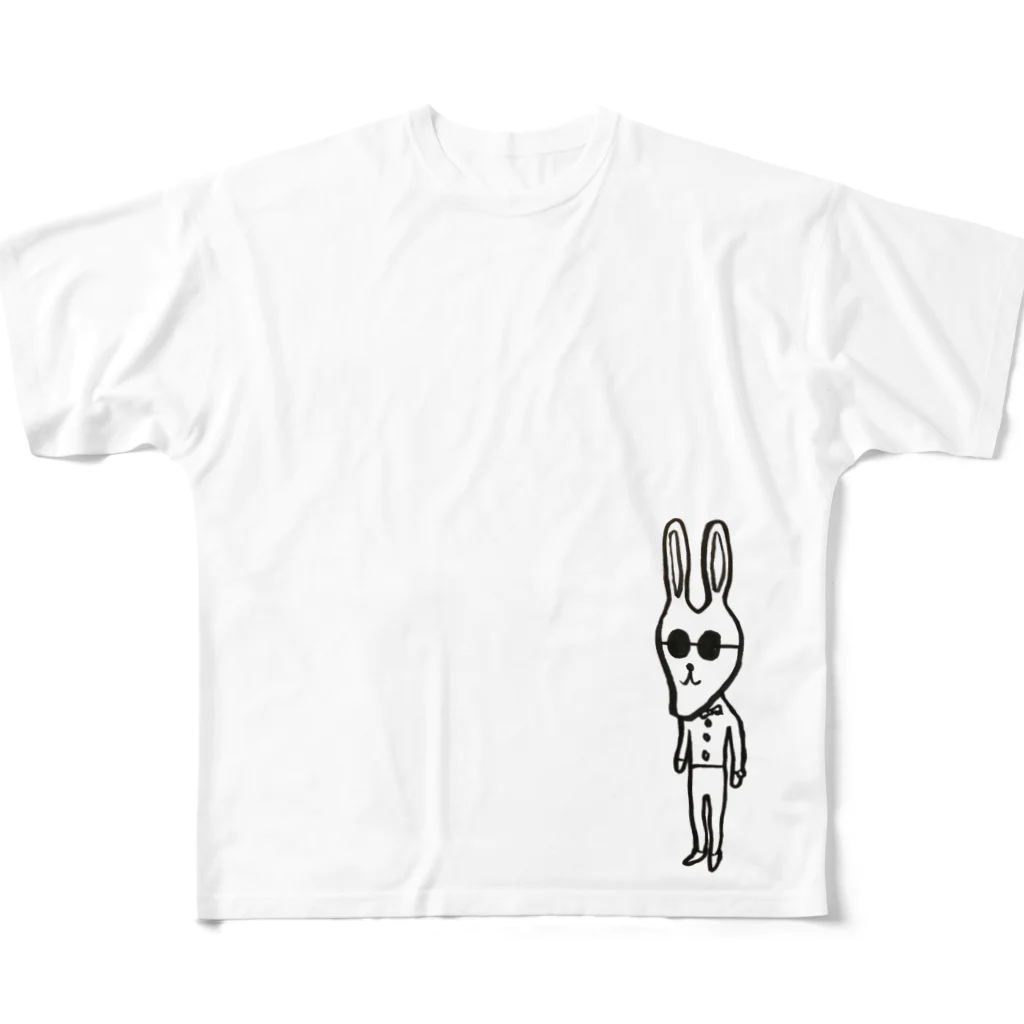 うるおいの39.整形失敗 フルグラフィックTシャツ