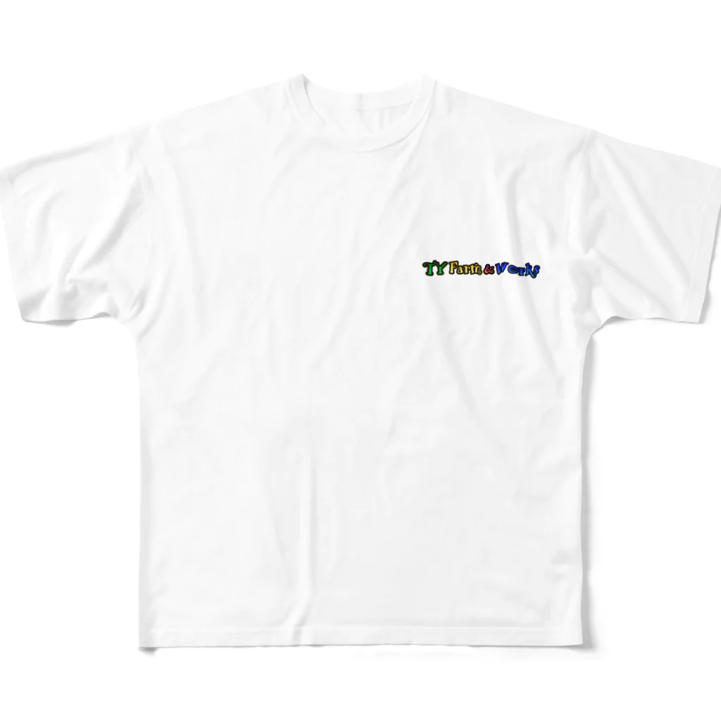 TY Farm&WorksのTY Farm＆Works フルグラフィックTシャツ