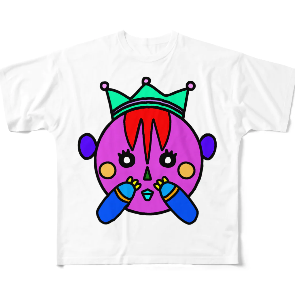 usa100のツメかわいいメカ All-Over Print T-Shirt