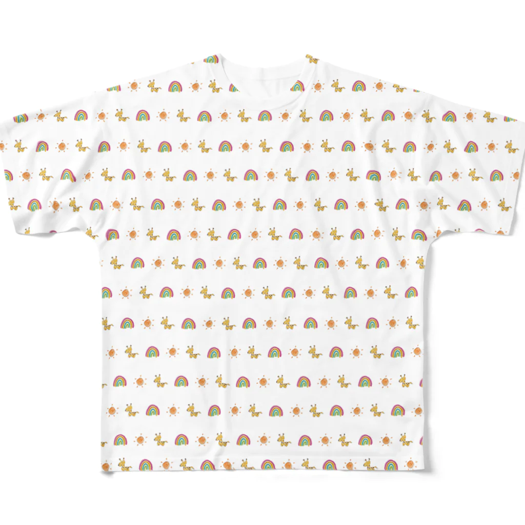 あいりのお店のガラガラ Tシャツ All-Over Print T-Shirt