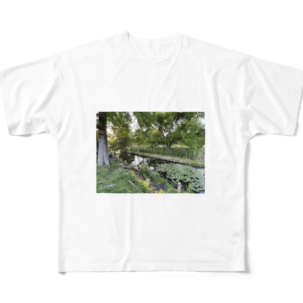 EijiPonの公園の一幕。 フルグラフィックTシャツ