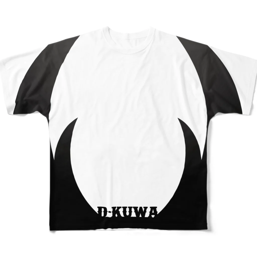 原田専門家のパ紋No.2971 D-KUWA All-Over Print T-Shirt