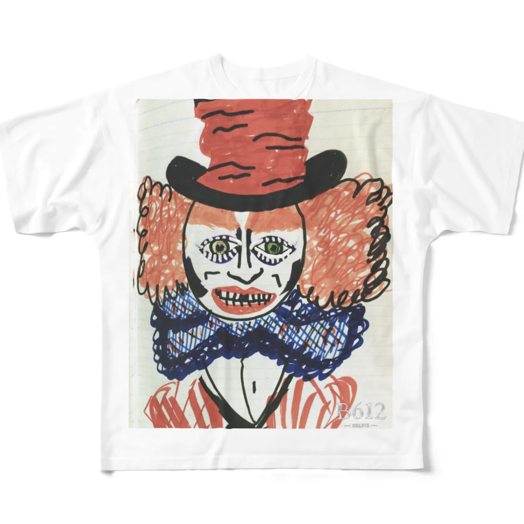 Tomommie's shöppのマッドハッター All-Over Print T-Shirt