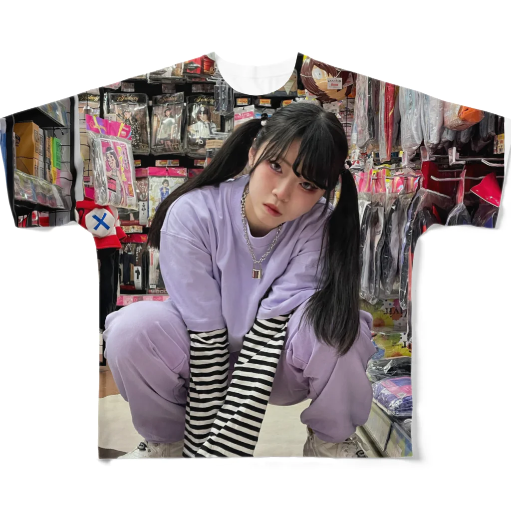 MENTAL MELTのme フルグラフィックTシャツ