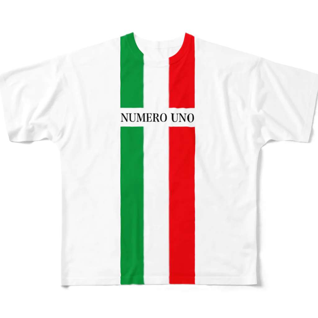 NUMERO UNOのNUMERO UNO フルグラフィックTシャツ