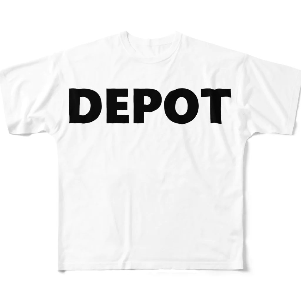 depotRMの貯蔵庫！！にしようよ！！ フルグラフィックTシャツ