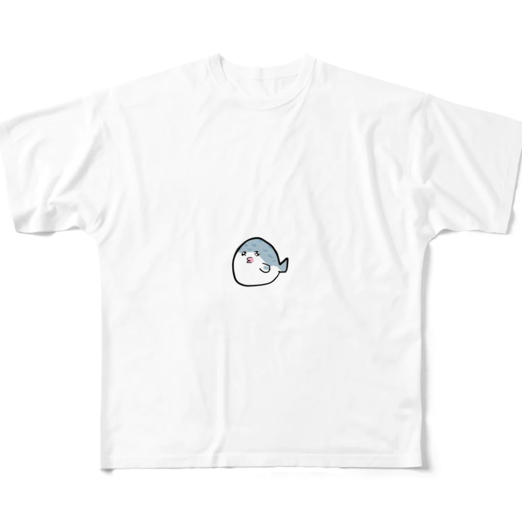 安眠 ♨︎のふぐ フルグラフィックTシャツ