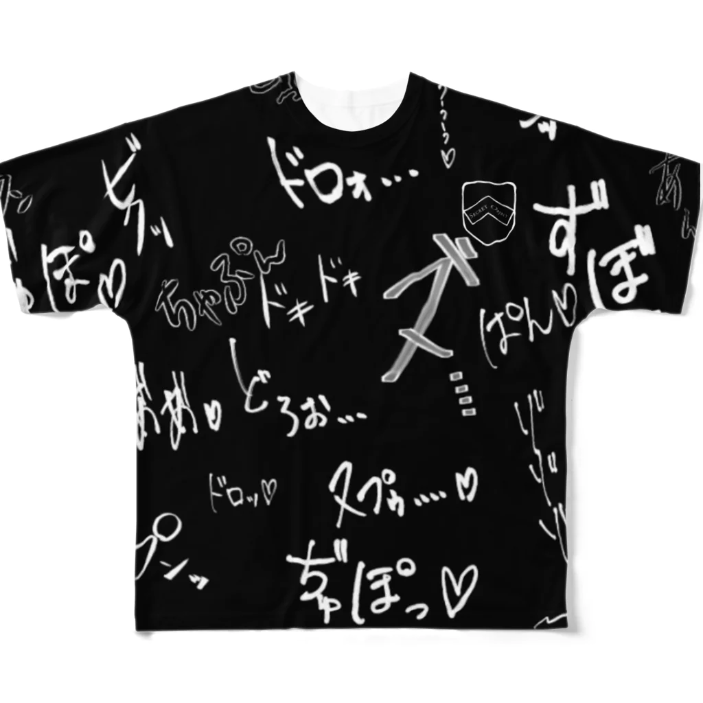 Secret Objectのsecret object 喘ぎ声 Tシャツ All-Over Print T-Shirt