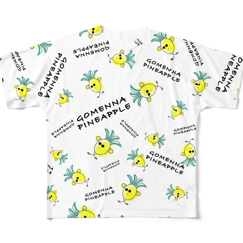 TOY BLiNKのごめんなぱいなぽ All-Over Print T-Shirt