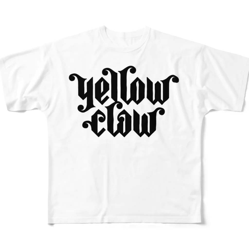 あびーのYellow claw フルグラフィックTシャツ