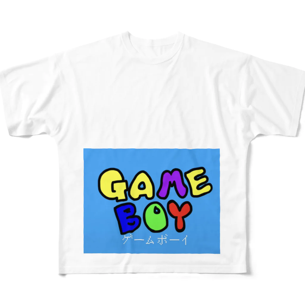 想くん'sショップのゲームボーイ。 フルグラフィックTシャツ