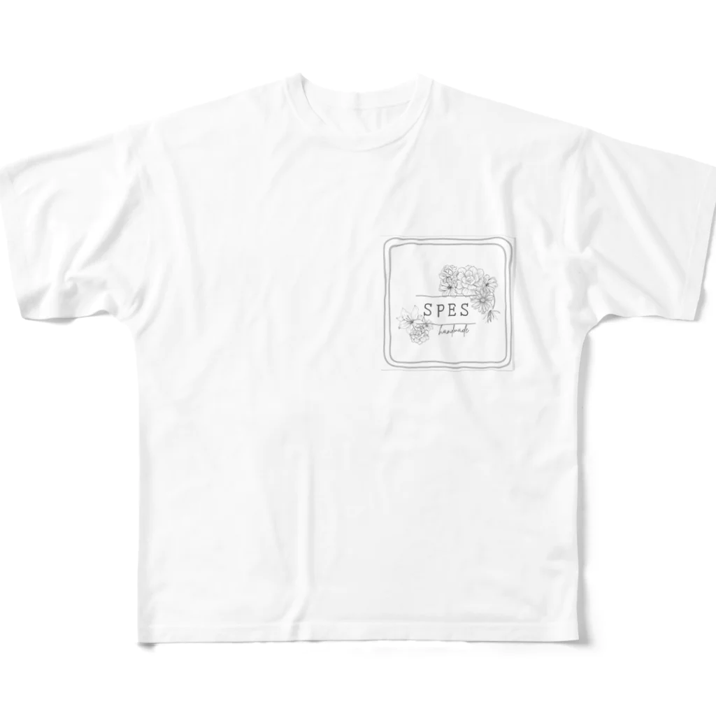 spesのSPES All-Over Print T-Shirt