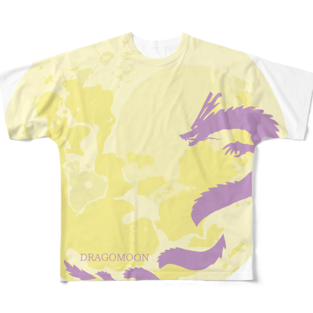 ＣＲ－ｊｉｖａの龍がツキを呼ぶ！！ＤＲＡＧＯＭＯＯＮ All-Over Print T-Shirt