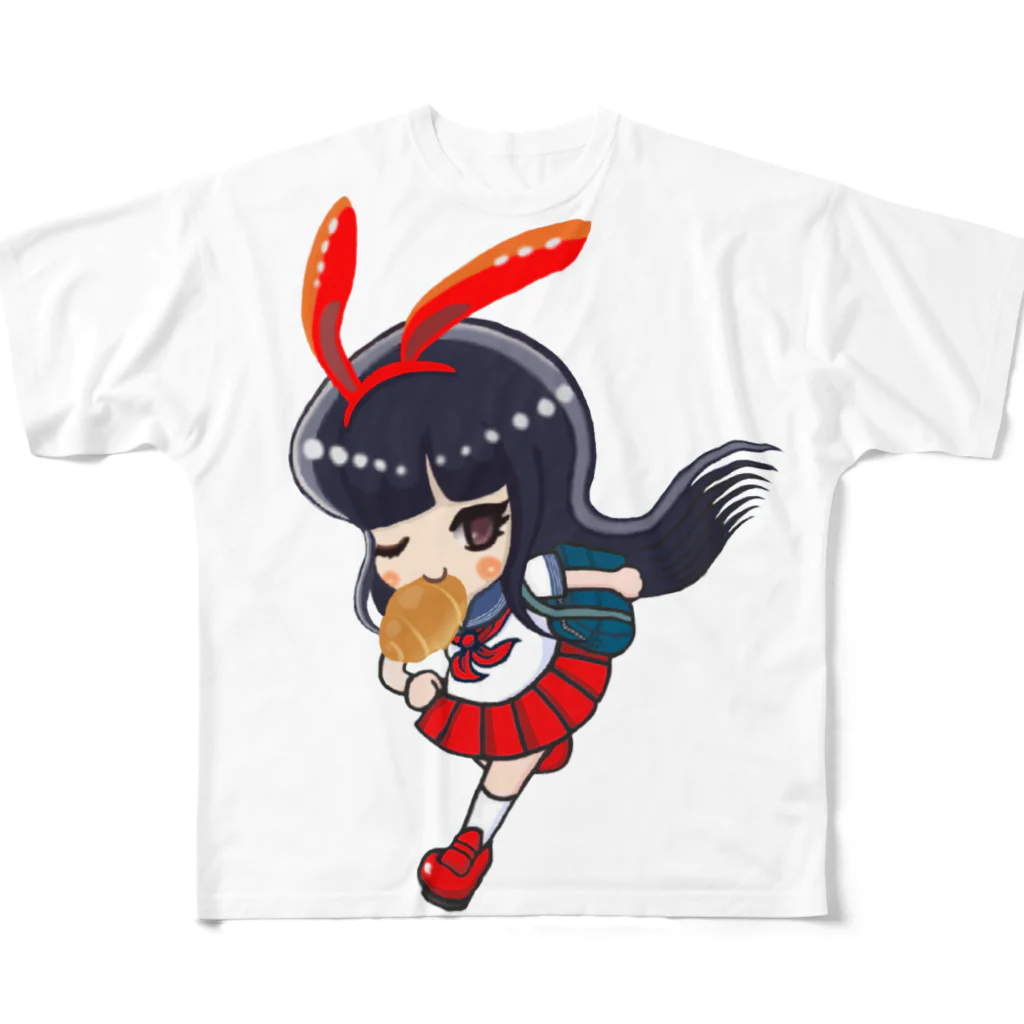 SEA's SHOPのセーラーアカリちゃん フルグラフィックTシャツ