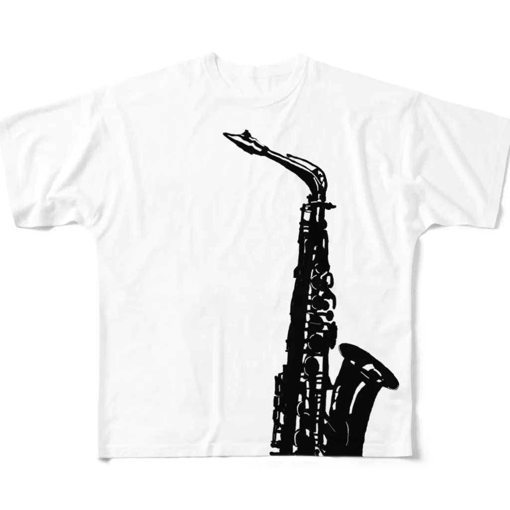服部管楽器（非公式）のあるとさっくす2 All-Over Print T-Shirt