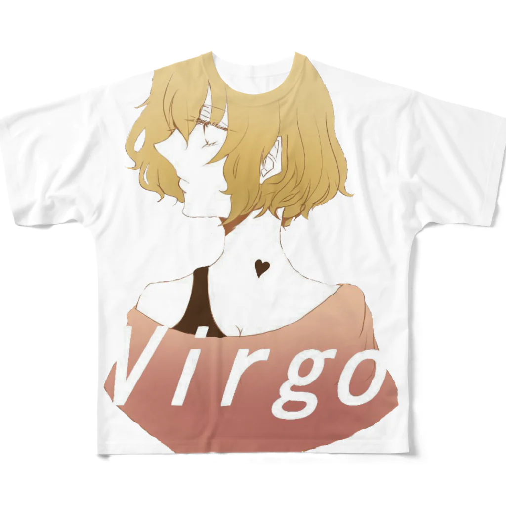 ゆゆきのVirgo All-Over Print T-Shirt