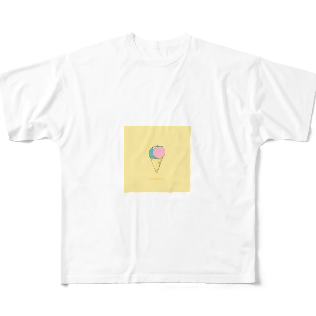 kkchakiのペンギン All-Over Print T-Shirt
