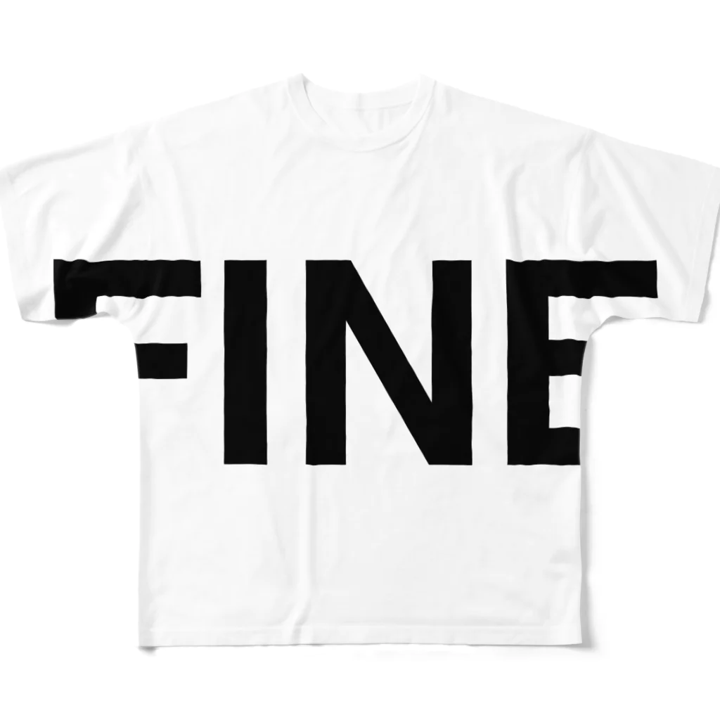 TOKYO LOGOSHOP 東京ロゴショップのFINE-ファイン- All-Over Print T-Shirt