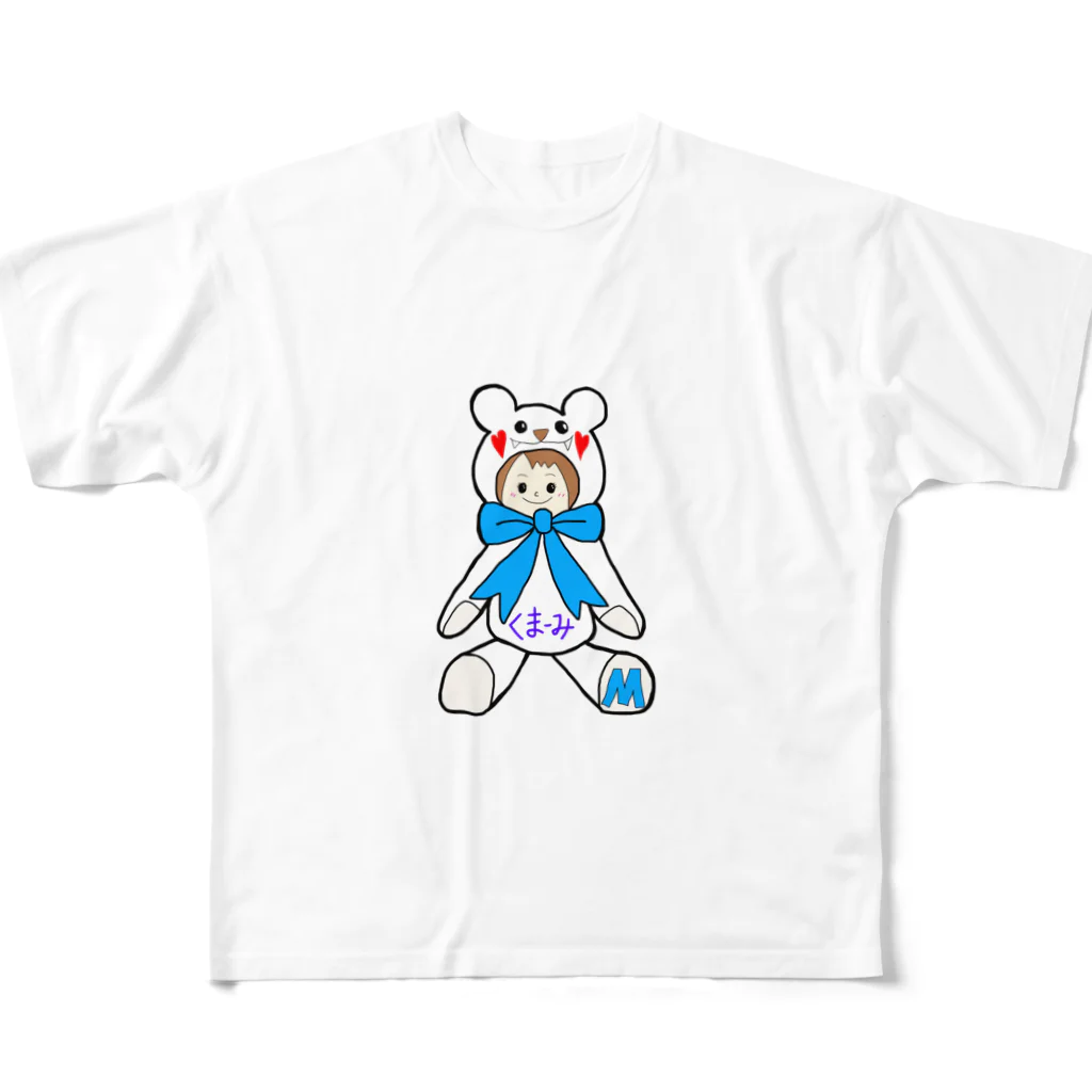 MAAMI(まあみ)のくまーみシリーズ フルグラフィックTシャツ