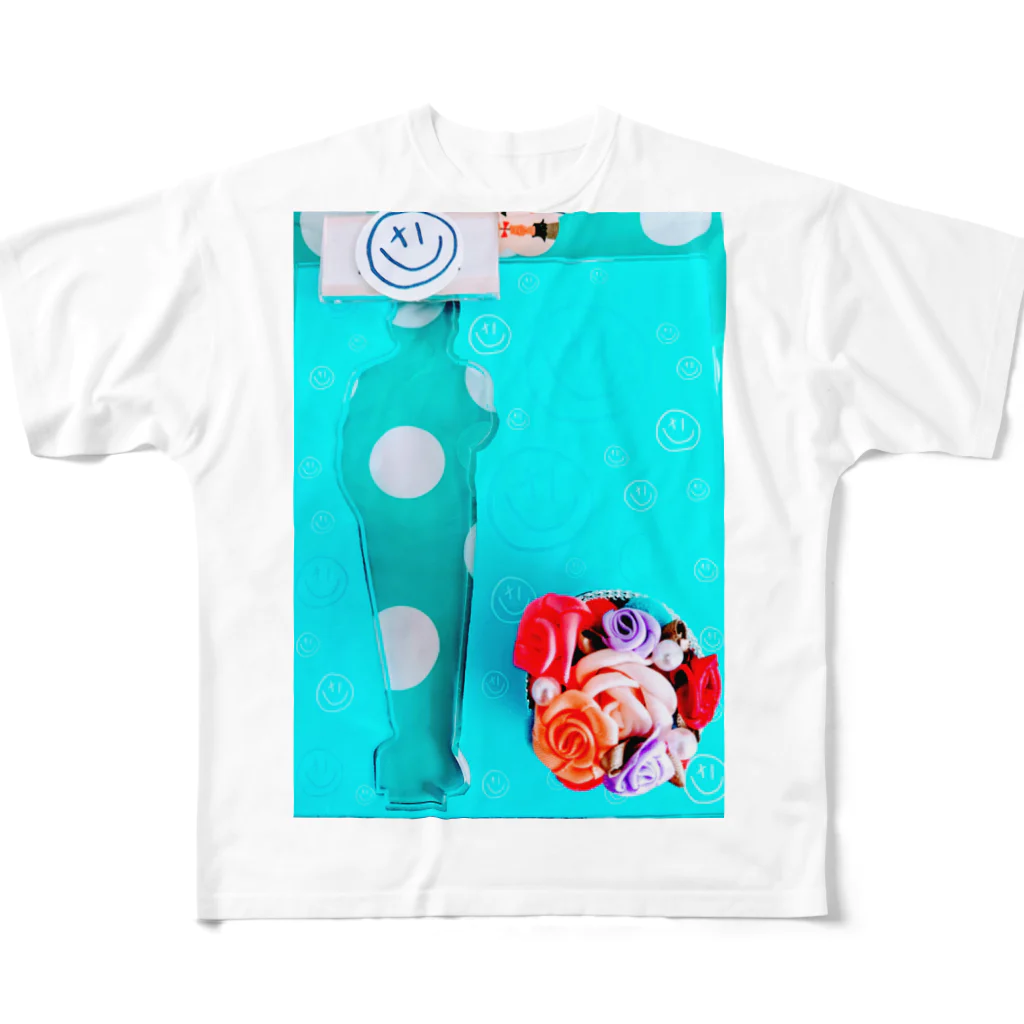 MORWのスマイルテイスト All-Over Print T-Shirt