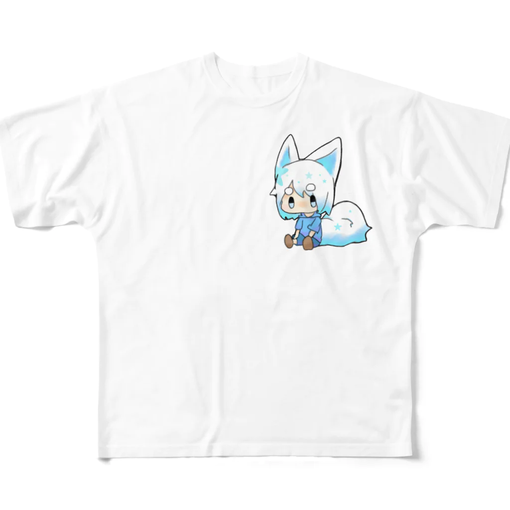 マリクル（頑張類）のラグちゃんいろいろ フルグラフィックTシャツ