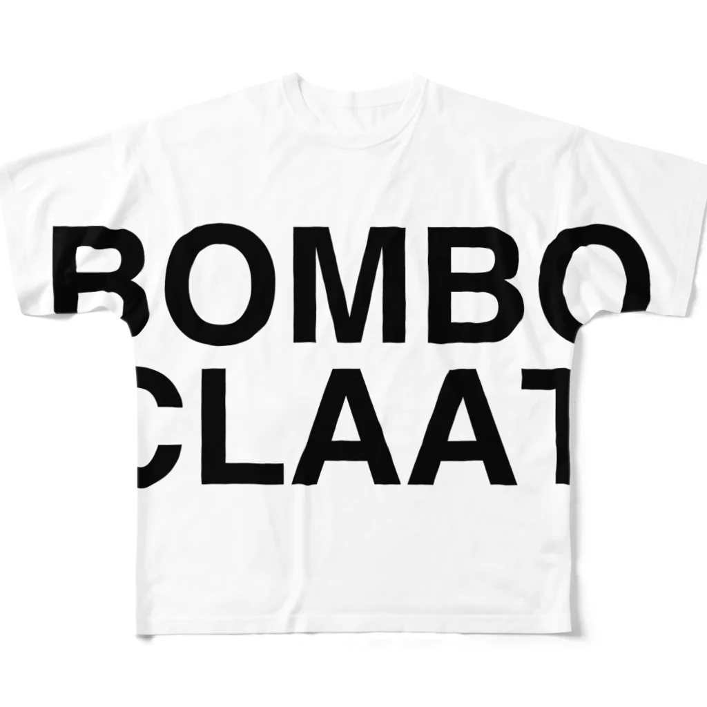 TOKYO LOGOSHOP 東京ロゴショップのBOMBO CLAAT-ボンボクラ- フルグラフィックTシャツ