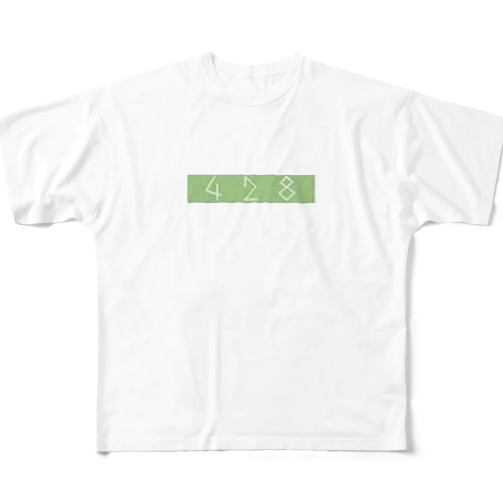 428♡Cloverの428Tシャツ！　 フルグラフィックTシャツ