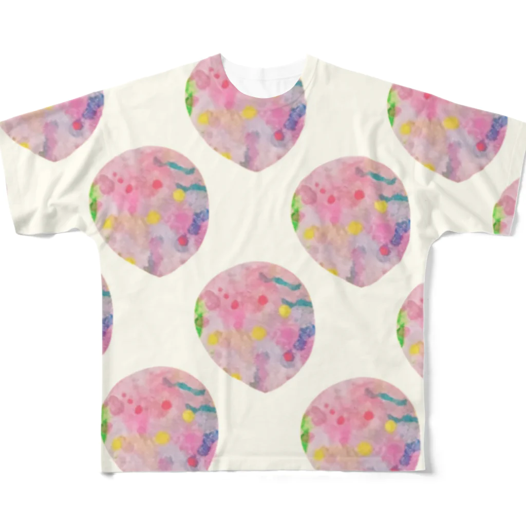 田原たぁろの準備 ◯柄 All-Over Print T-Shirt